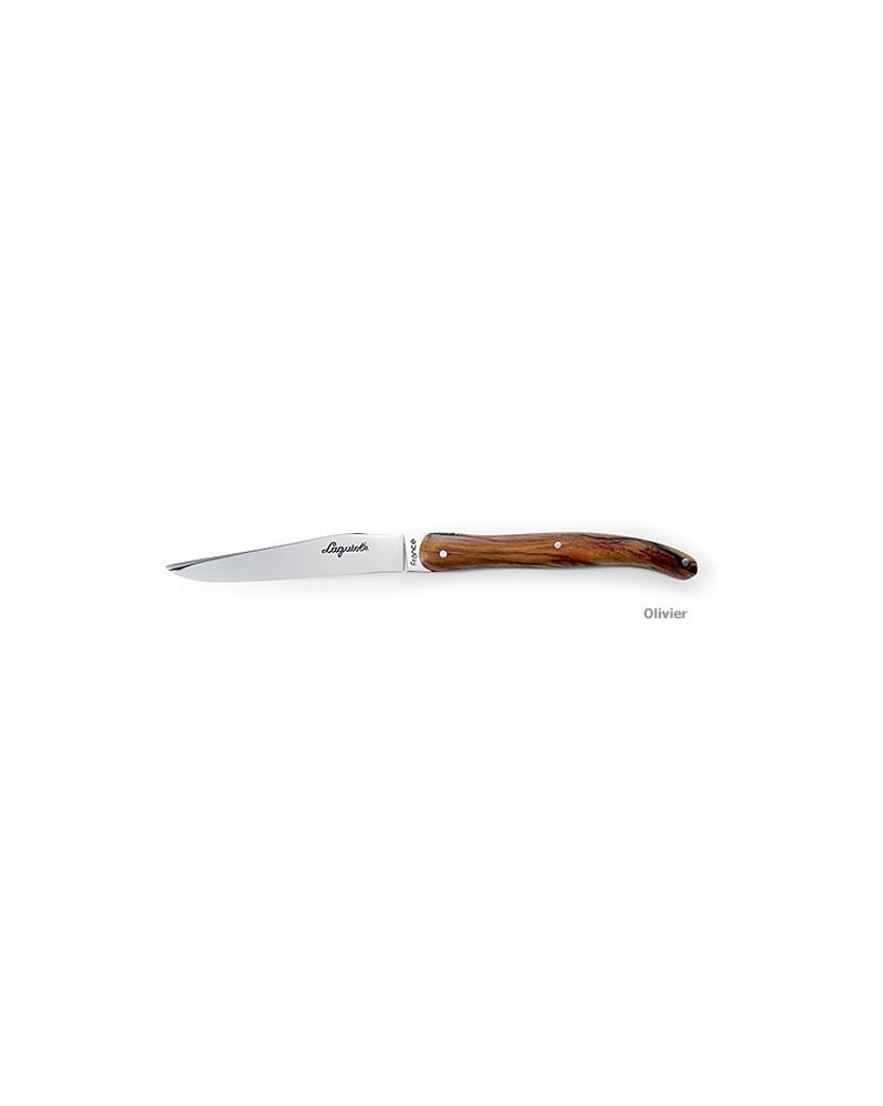 Couteau de table Laguiole manche bois Olivier Laguiole Couteau de table Laguiole manche bois Olivier Laguiole
