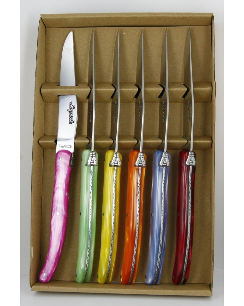 Coffret LAGUIOLE , 6 couleurs LAGUIOLE PAR BJB Coffret LAGUIOLE , 6 couleurs LAGUIOLE PAR BJB