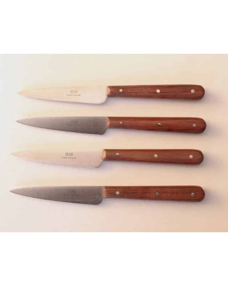 4 couteaux office lames 8 cms inox manche inox COUTEAUX DE CUISINE 4 couteaux office lames 8 cms inox manche inox COUTEAUX DE CUISINE