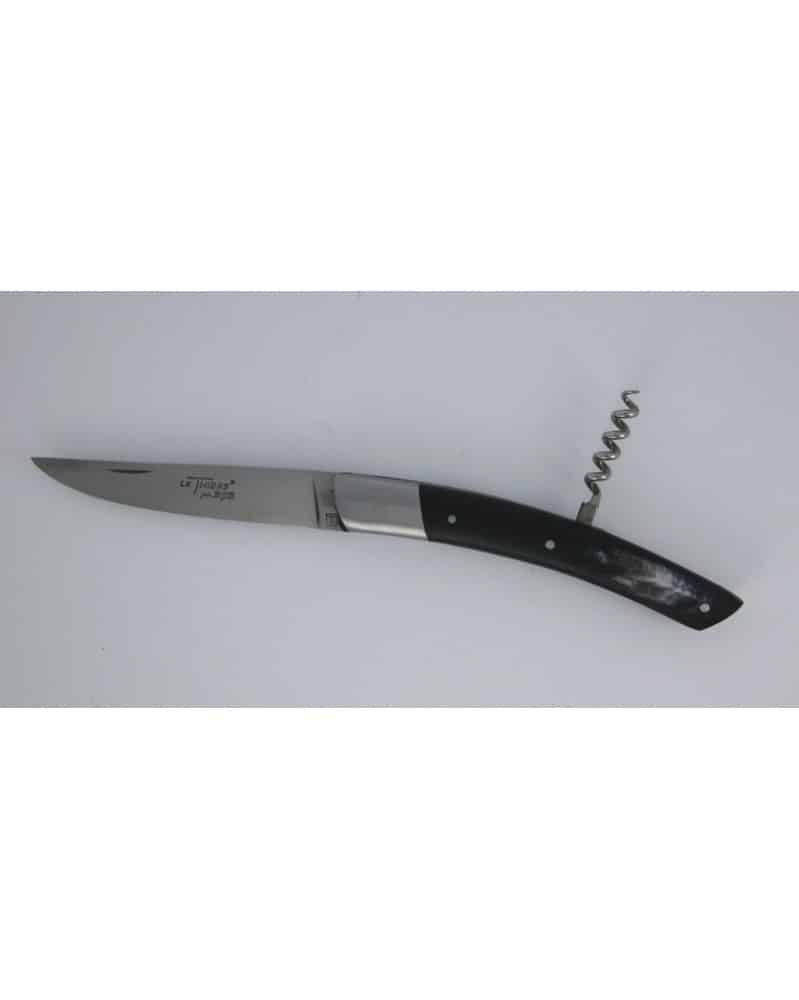 Couteau Le THIERS® fermant 12 cm corne COUTEAUX FERMANTS Couteau Le THIERS® fermant 12 cm corne COUTEAUX FERMANTS