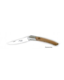 Couteau Le Thiers® Genevrier Fermant 10 cm à mitre inox COUTEAUX FERMANTS