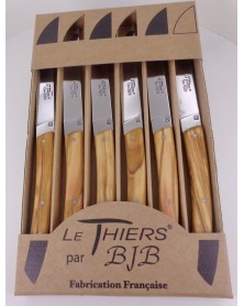 Coffret Le THIERS®, manche en bois d' olivier LES COFFRETS