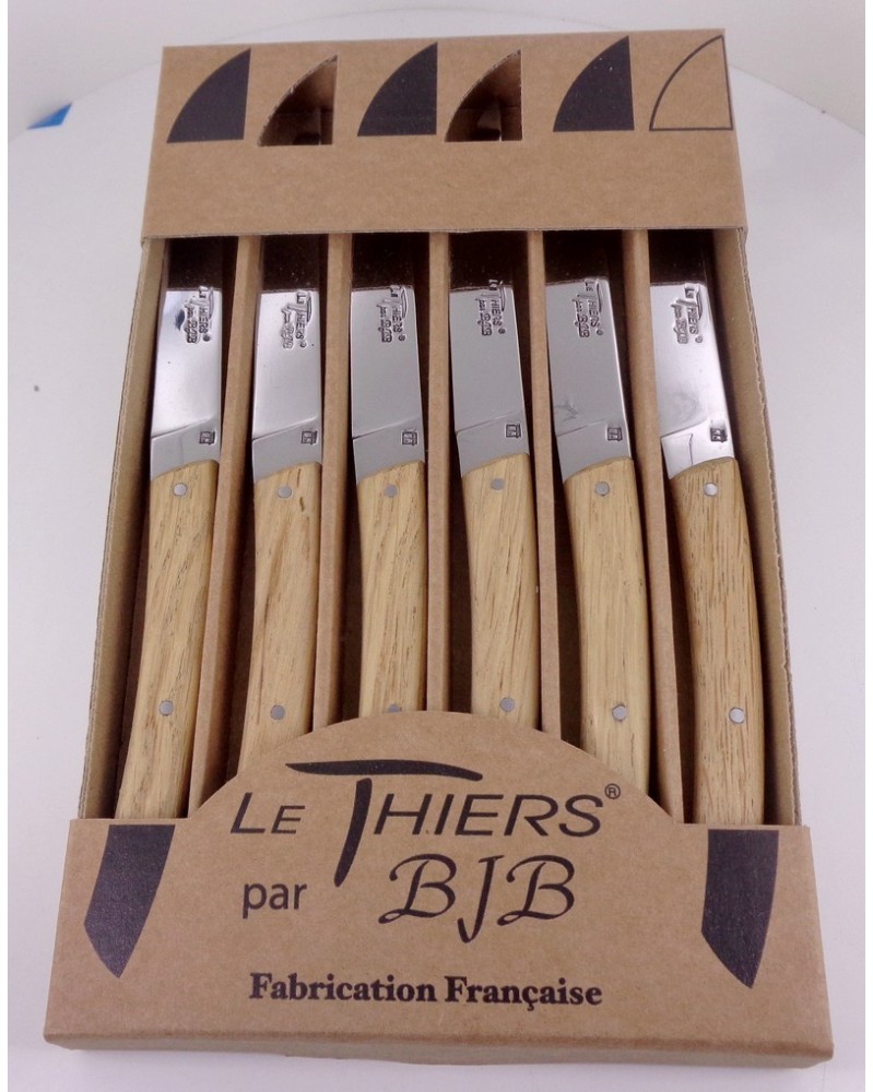 Coffret Le THIERS®, manche en bois de chêne LES COFFRETS Coffret Le THIERS®, manche en bois de chêne LES COFFRETS