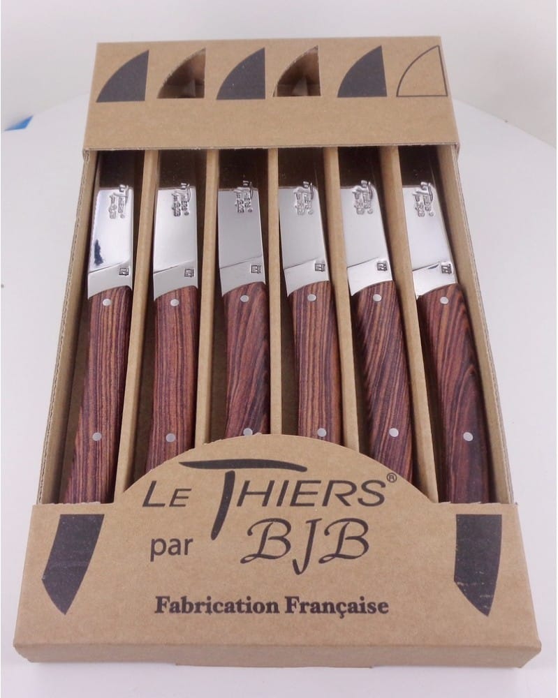 Coffret Le THIERS®, manche en bois de violette LE THIERS PAR BJB